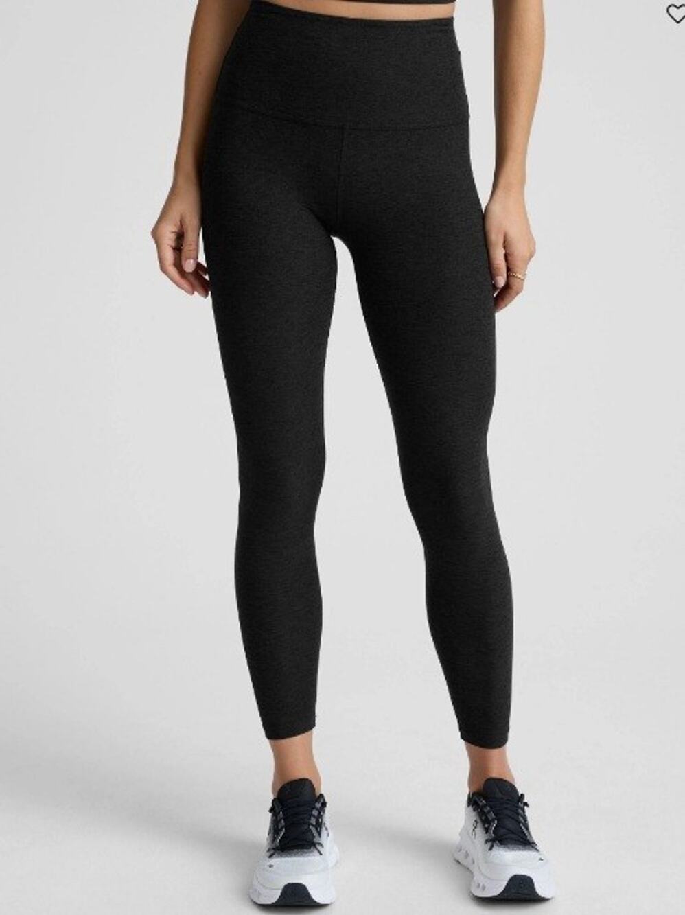 Beyond Yoga Women's S Spacedye Caught In The Midi High Waisted Legging Pockets